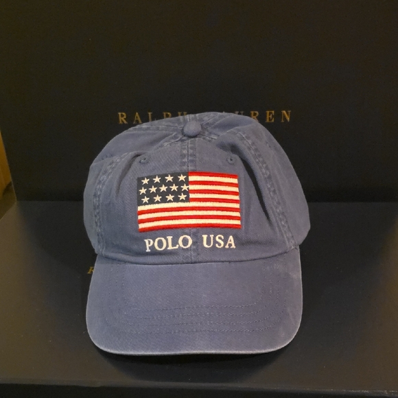 Ralph Lauren Adjustable  Polo USA Hat..NEW ! - Picture 1 of 7